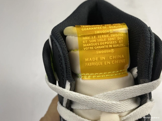 MaikeSneakers JORDAN OG 1 AIR GOLD' HIGH 555088-118 RETRO 'VOLT 0728